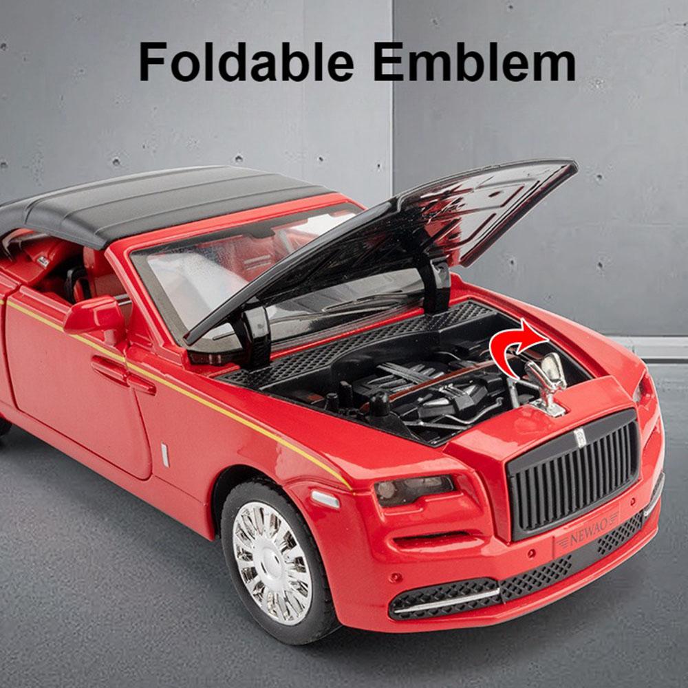 1:32 Rolls Royce Dawn Phantom Legierung Spielzeug Druckguss Modellauto Türen Geöffnet Sound Licht Rückzieher Miniatur Fahrzeug Junge Geburtstagsgeschenk