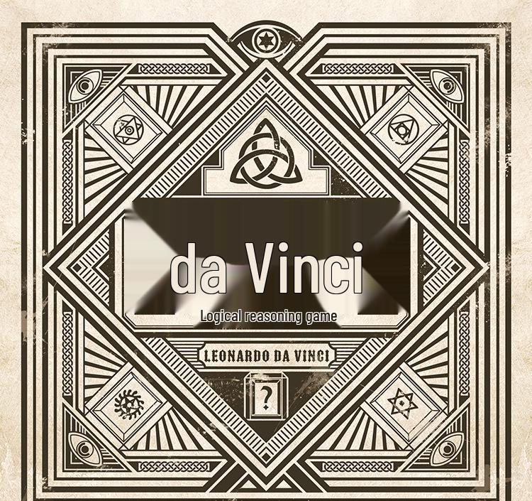 The Da Vinci Code Logic Puzzle: Two-Player Tabletop Game for Children & Adults