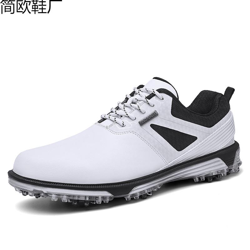 Golf shoes men s large size fixed nails golf training shoes waterproof go 40