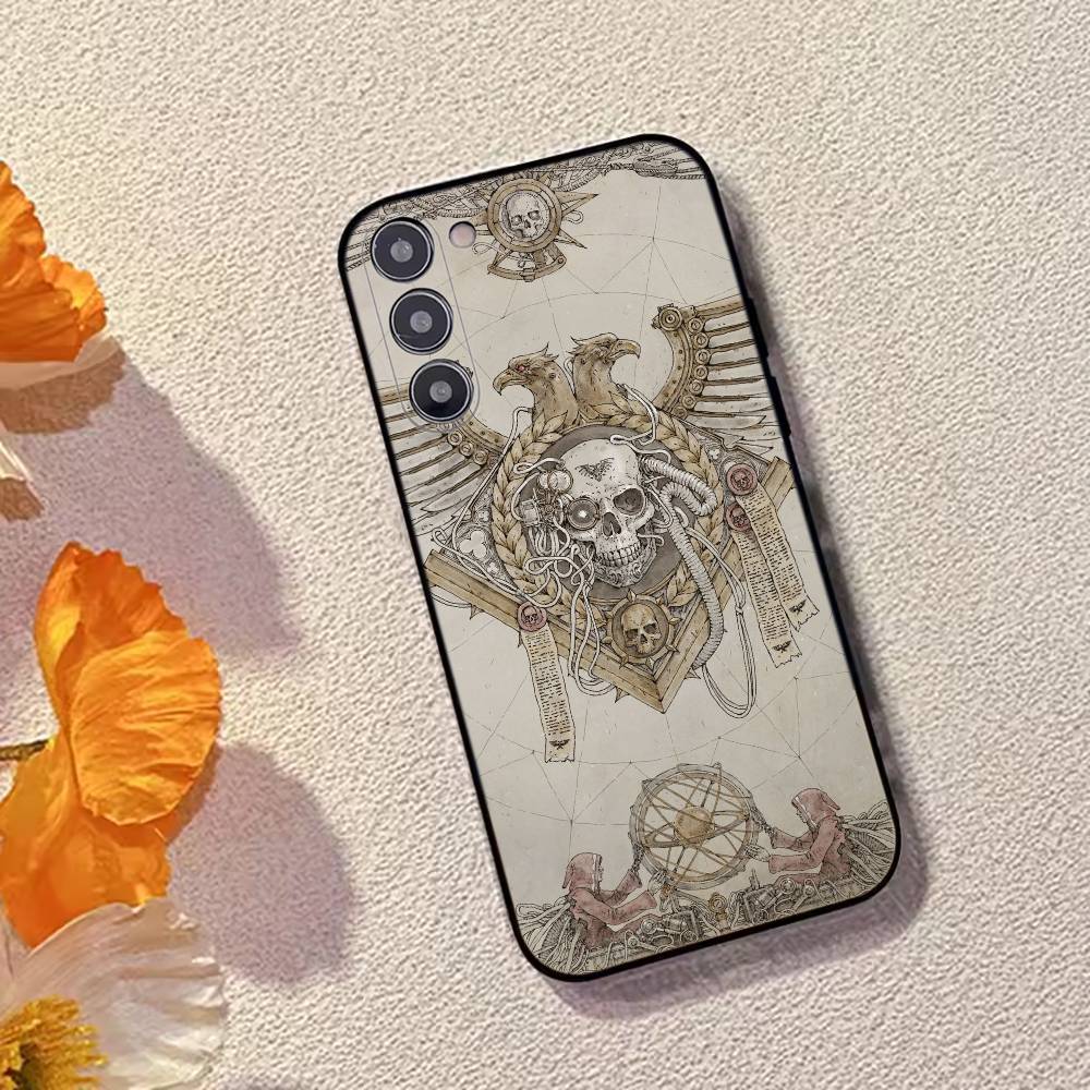 Game W-Warhammer-ES 40k Phone Case Black Silicone Soft For Samsung Galaxy A73,A72,A71,A70,A53,A52,A51