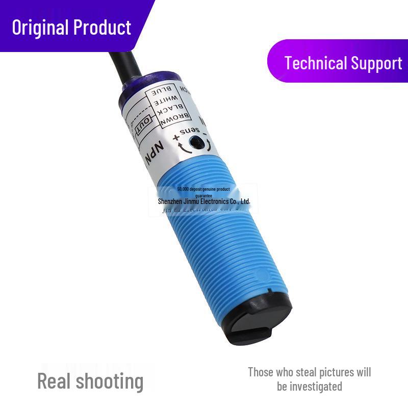 RIKO RMF-DU40N NPN 4-Wire Diffuse Reflective Sensor