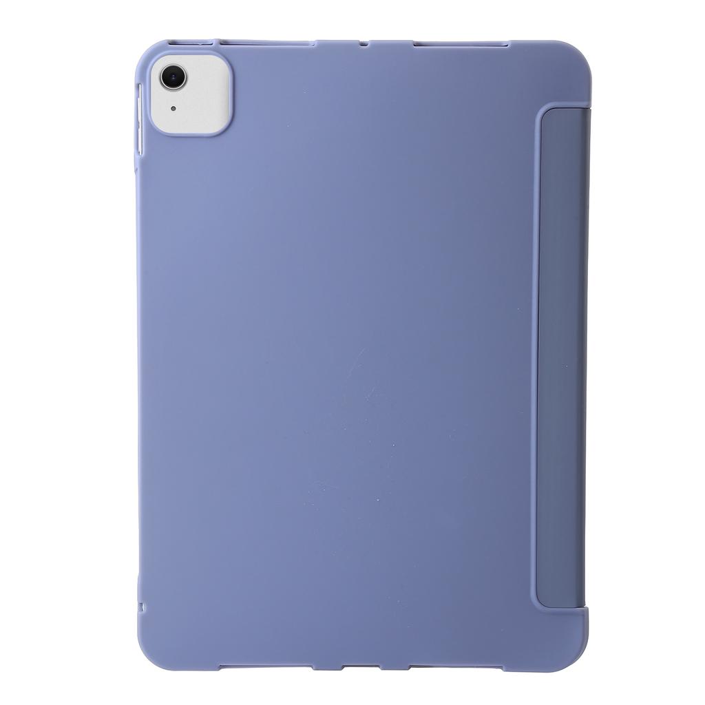 Für iPad Air 13 (2025)/(2024) Hülle Origami Ständer PU-Leder+Silikon Tablet-Hülle mit Auto Sleep/Wake