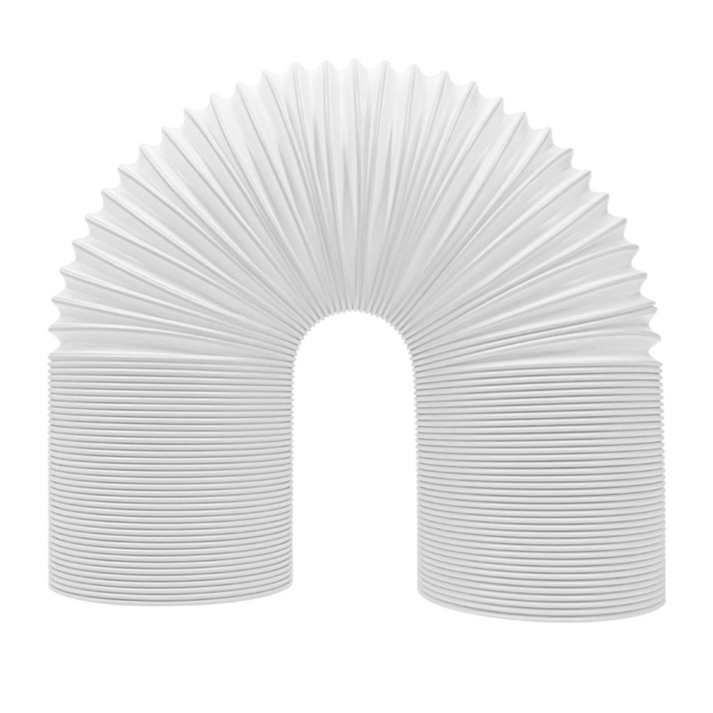 

White Durable And Reliable Intake And Exhaust Hose Air Conditioner Replacement Hose Wide белый