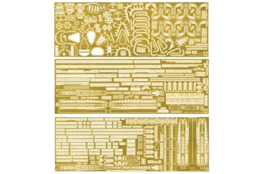 

Aoshima Bunka Kyozai (AOSHIMA) 1/350 Scale Ironclad Detail Up Parts Takao Class Common Etching Set Plastic Model