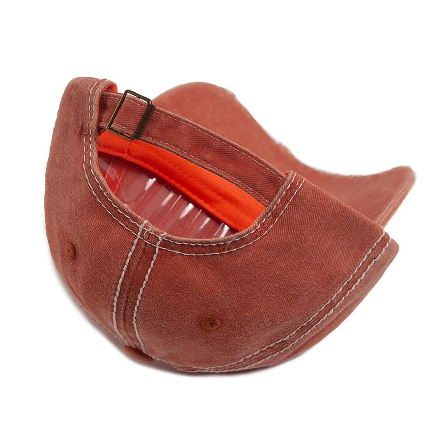 Men‘s Baseball Cap White Line 7 Embroidered Patch Women Hat Summer Vintage Break Hole Visor Casual Caps Fashion Hats For Unisex