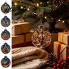 Gift Ideas for Christmas Lovers Glowing Ornament with Lanyard, Unique Styles Miniature Glass Pendant LED Desktop Night Lights Light, Decorative Light