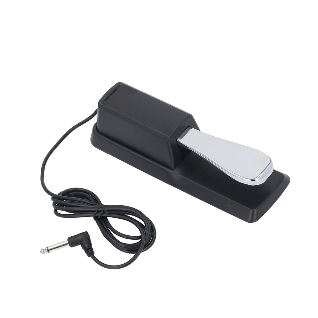 Sustain-Pedal für elektronische Tastatur, Klavier, Ersatzzubehör mit Polaritätsschalter für MIDI-Synthesizer