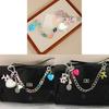 Cat Charm Bag Pendant With Feather Keychain For Fashion Accessories