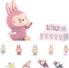 The Monsters Lazy Yoga Series Figures, The Monsters Blind Box Figures, Random Design Action Figures Collectible Toys, Single Box