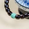 DIY Indian Rosewood Straight Cut Bracelet New Chinese Style Unisex Jewelry Daily Wear