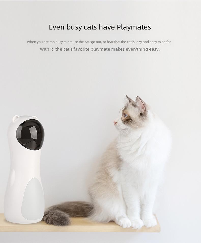 Automatic LED Laser Amusement Toy for Cats