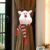 Christmas Cartoon Curtain Buckle Santa Claus Snowman Elk Christmas Curtain Accessories Home Hotel New Year Christmas Decoration
