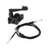 7/8" 22mm ATV Quad Throttle Lever Thumb Control Assembly with Accelerator Cable Motorcycle Modification Tools 85DF