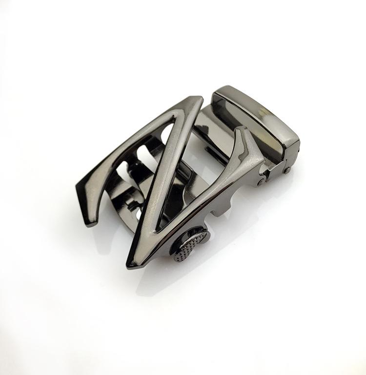 Men's Automatic Buckle Leather Belt