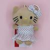 Portachiavi Peluche Gatto Kt Sanrio Con Morbido Cotone PP Per Regalo E Collezionismo