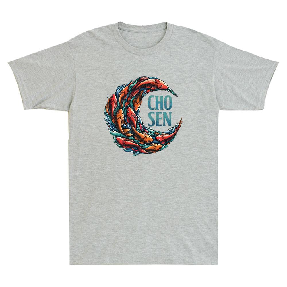 Chosen Fish Swim Against The Current Bible Christian Faith Vintage Unisexs Tshirt