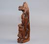 Chinese Antique Boxwood Carved Exquisite Kwan Yin Statue Home Decor Sculpture