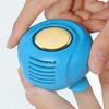 Portable Silent Mini Bladeless Electric Fan 3-Level Adjustable Wind Clip-On Fan for Shirt Waist Bag Hands-Free Cooling Device for Outdoor