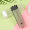Square Water Bottle Plastic Clear Cup Leakproof Frosted Water Bottle Portable Drink Jug Practical PP Material Bottle with Straw