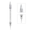 Nail Art Sculpture Pen, 5Pcs Dual Tipped Dotting Pen and Silicone Nail Tools for Resin, Silicone Brushes, Acrylic Pen, Nail Art Brushes, Nail Foil