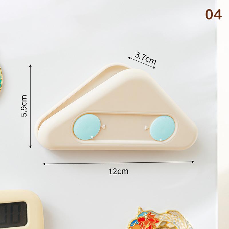 Magnetic Clip Kitchen Food Snack Seasoning Fresh Plastic Clip Dampproof Sealed Clip Documents Bills Stationery Clip