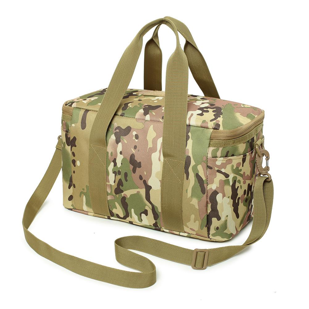 Outdoor Heavy Duty Lunch Bag Large Capacity Thermal Cooler Bag Lunch Box for Camping Picnic Beach Work Trip