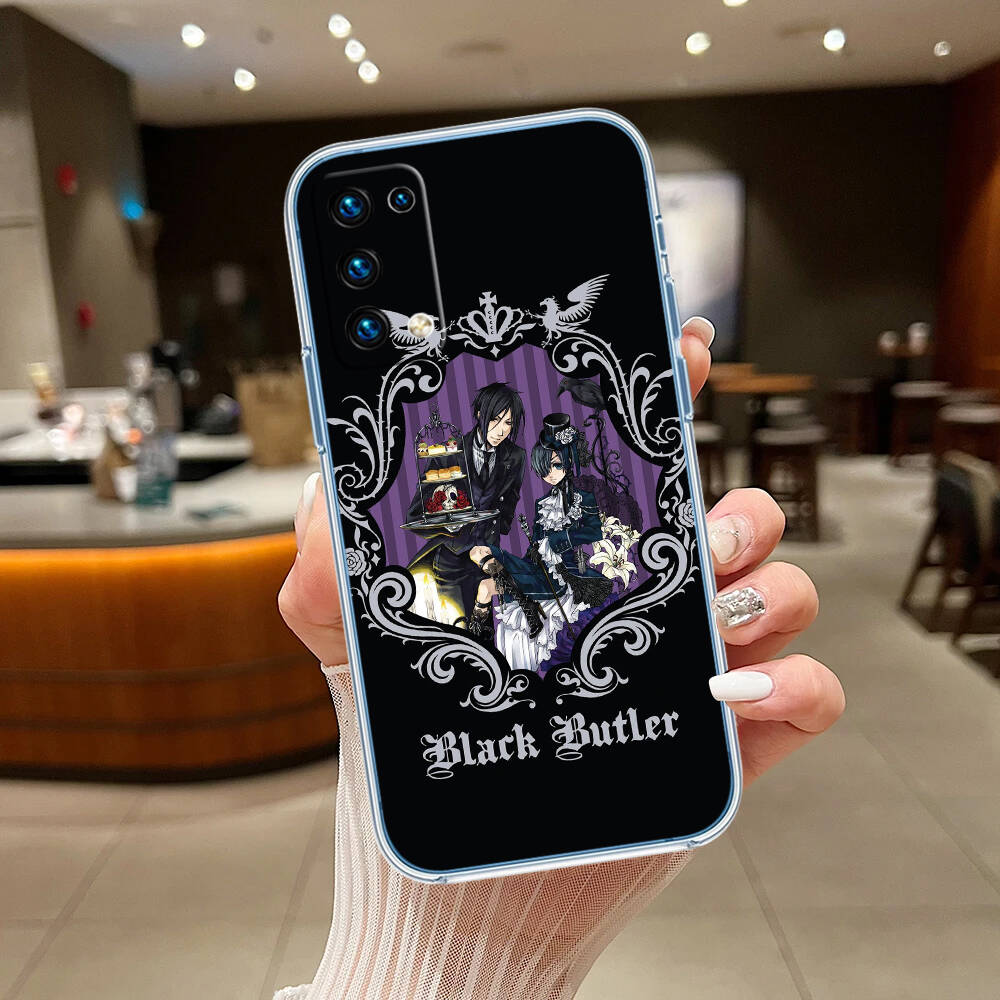 Black Butler Phone Case for Motorola G14 G15 G24 G30 G31 G32 G34 G41 G42 G51 G52 G50 G60S G60 G62 G72 G71 G73 G84 G85 G200 E32