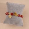 New Chinese Style Bracelet Horse Year Lucky Charm Bracelet Temperament Glass Hand Bracelet Jewelry Accessories