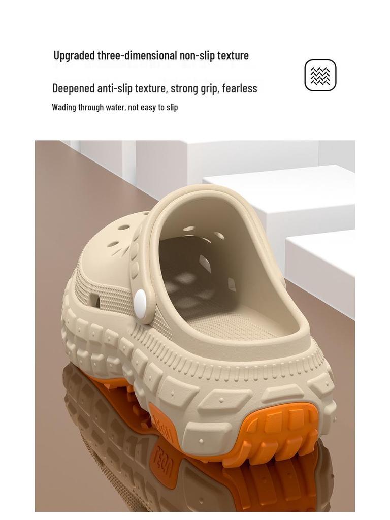 Men's Summer 2025 Breathable Non-Slip Beach & Driving Sandals