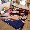 Detective Conan Anime Adventure Patterned Rug Absorbent Nonslip Carpet For Study Reading Area Home Party Decor Christmas Gift