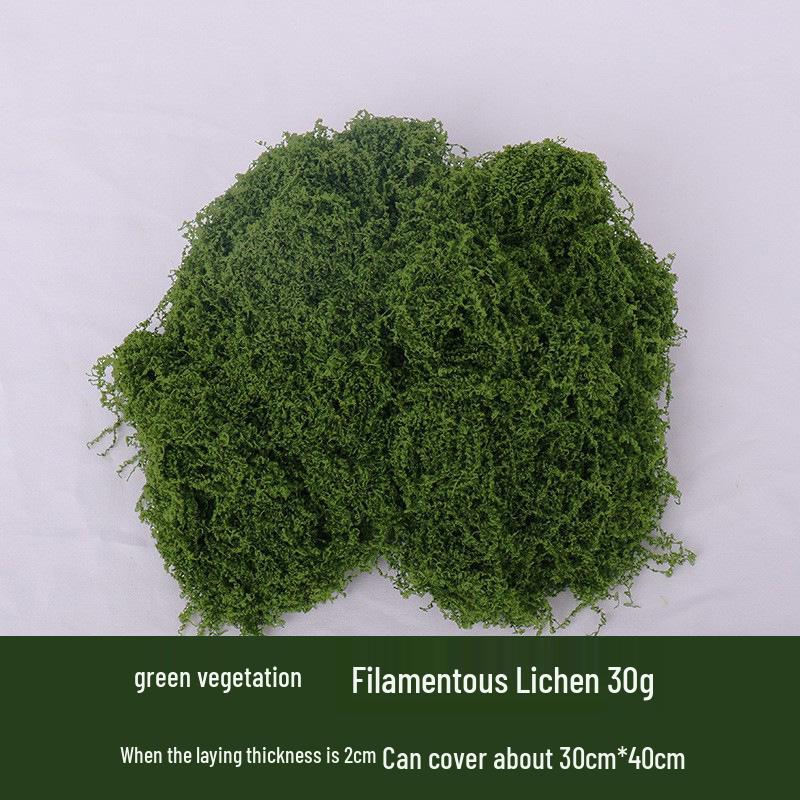 Artificial Moss Turf Landscape Ornament for Bonsai & Potted Plant Decoration