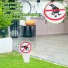 Extra Large No Peeing Dog Sign | Dog Stake For Yard Pick Up After Your Dog Sign | No Dogs Peeing No Dog Poop Signs For Yard