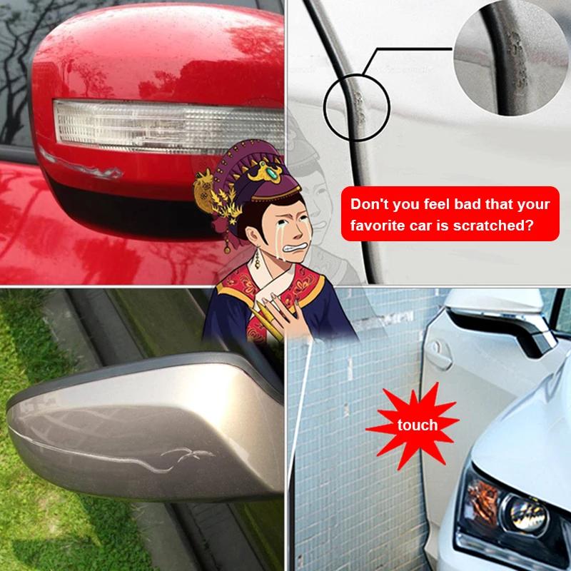 6pcs Rubber Car Door Edge Protector Stickers Anti Collision Strips For BMW E46 E85 E60 F10 E39 F30 E36 F20 E87 E90 E70 X3 X5