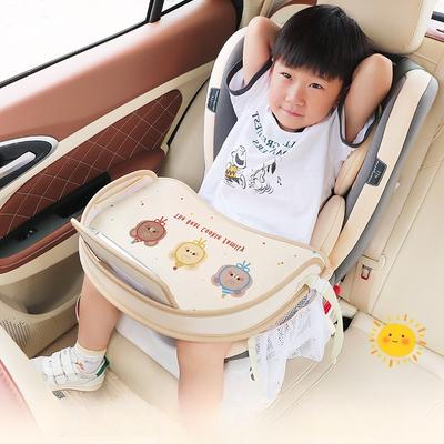 Teenage Car Seat Tray - Waterproof, Multifunctional Rear Seat Storage and Dining Table - Cute Cartoon Design