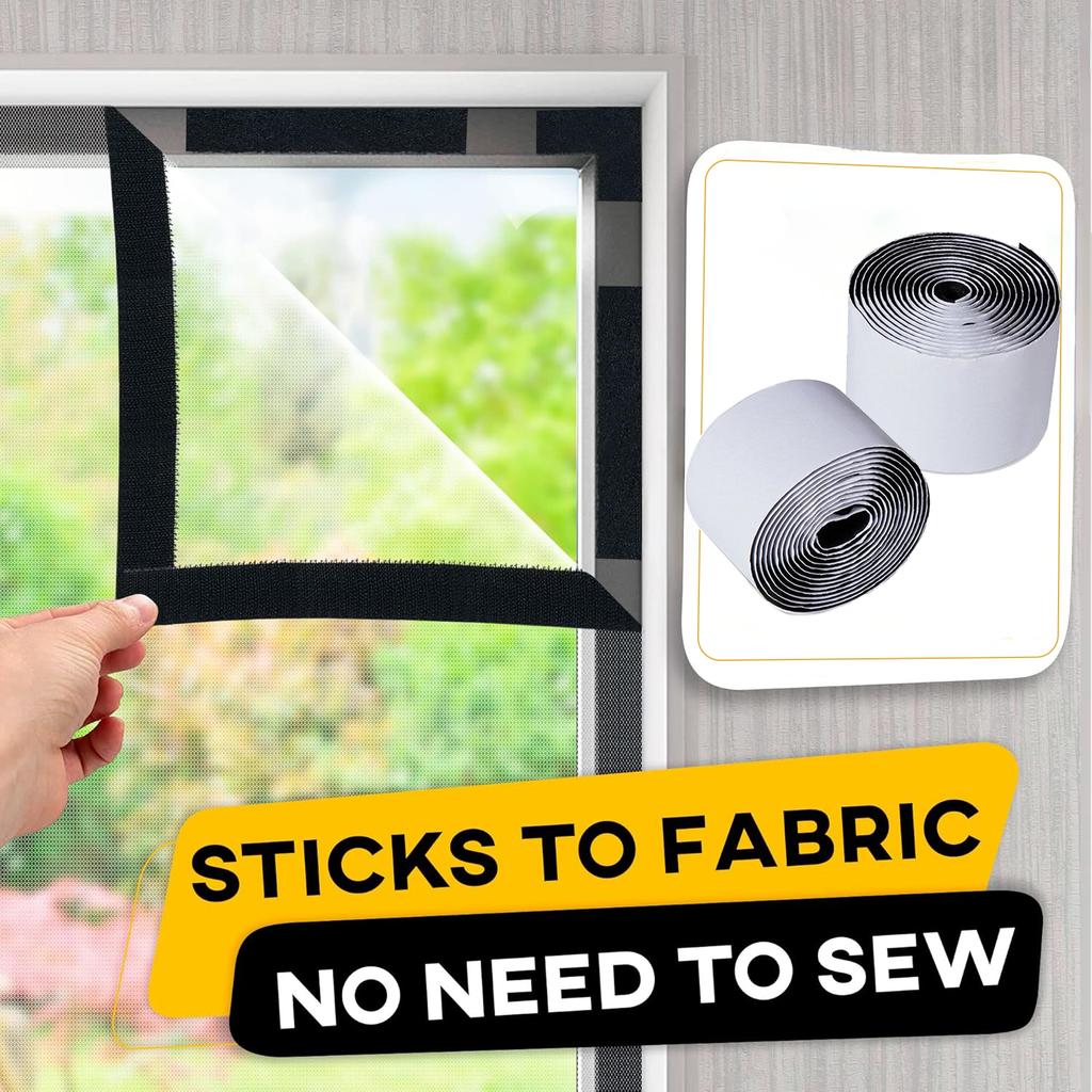 Strong self-adhesive fixing tape hooks and rings, nylon self-adhesive tape, strong adhesive tape, Velcro tape, sewing tape