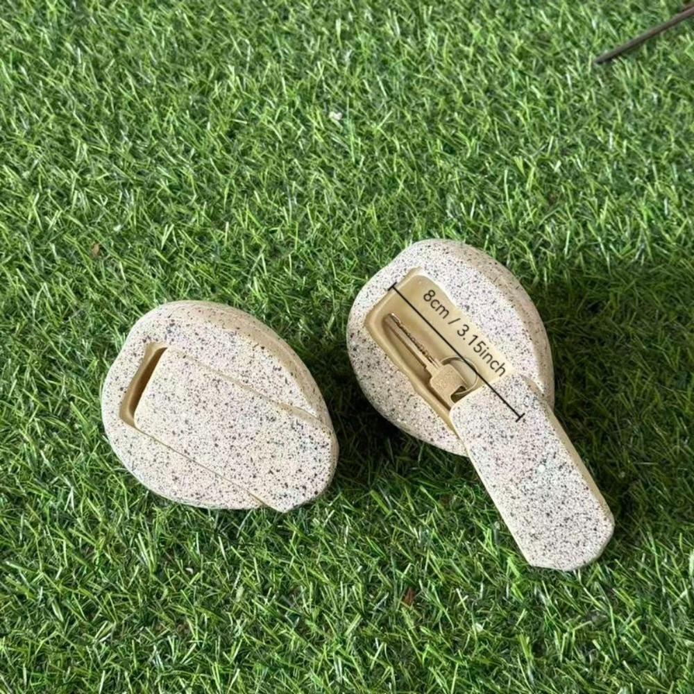 Disguised Natural Stone Look Rock Storage Box Resin Key Hide Box Waterproof Imitation Stone Storage Container Spare Key Storage