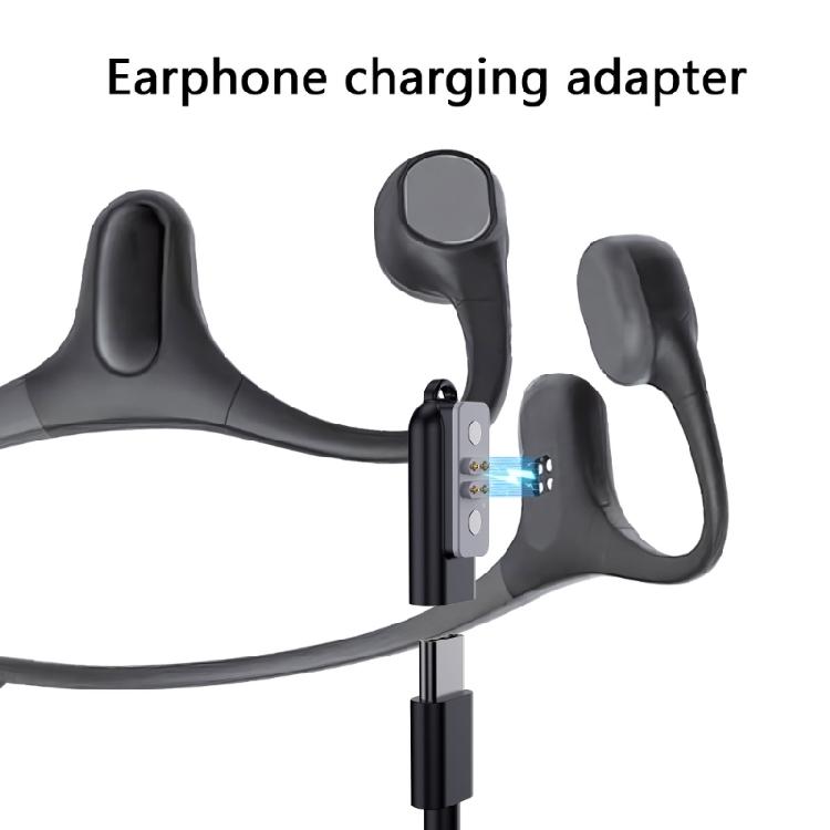 Travel Sized USB C Magnetic Converters for Run Plus Earphones Rapid Charging Capability Interfaces Protections