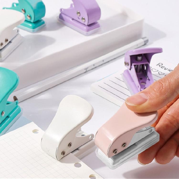 Small Paper Puncher Single Hole Puncher 1/4Inch 6mm Round Hole Punches Portable Paper Puncher For Art Craft Project