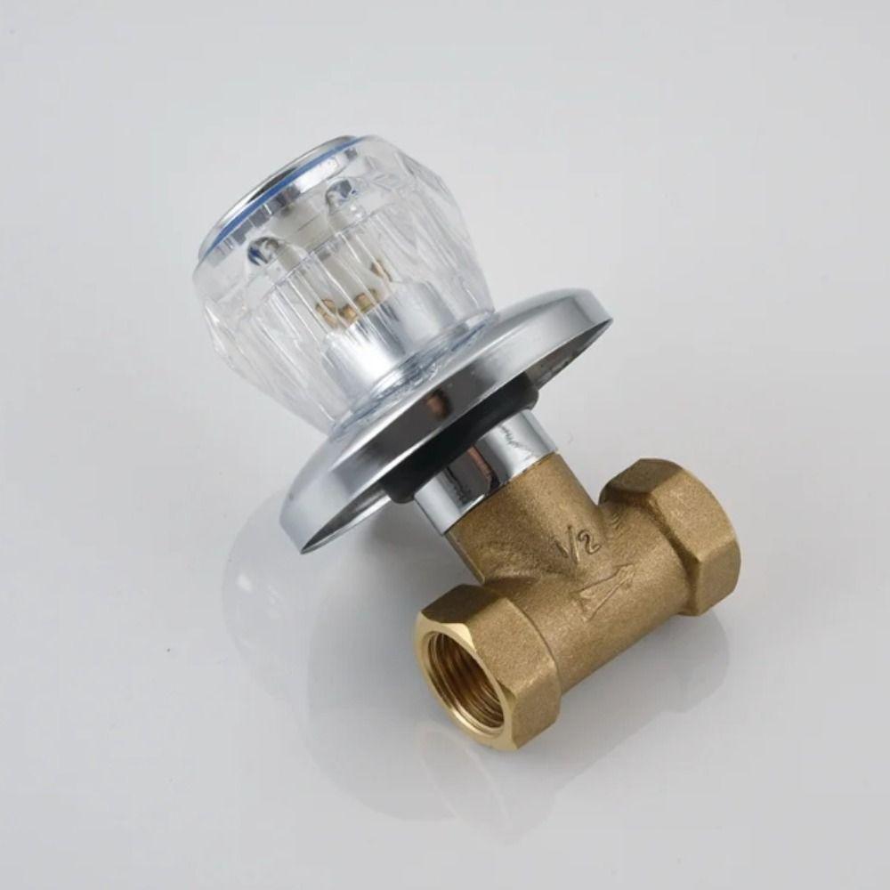 Brass Material Concealed Switch Valve Quick-open Design Angle Valve Shower Valve Home Plumbing
