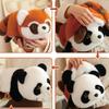 Adorable Transforming Plush Panda To Red Panda Stuffed Animal Perfect Gift For Couples