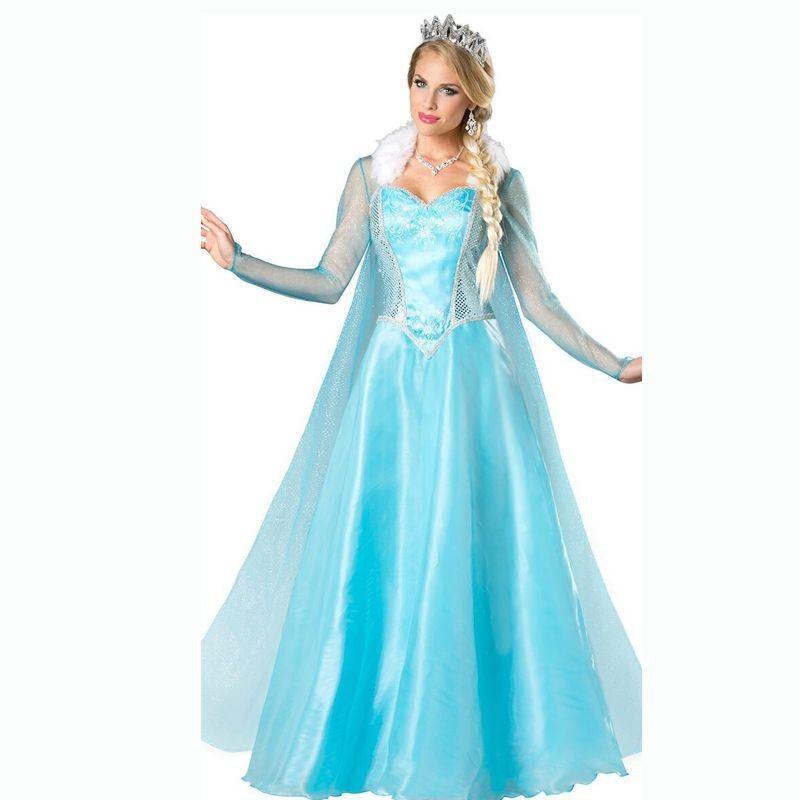 Stunning Adult Elsa Costume From Frozen For Cosplay Events And Themed Parties