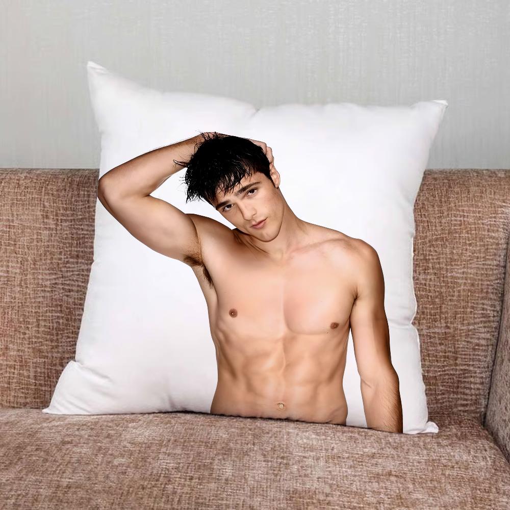 Povlak na polštář s hercem J-Jacobem E-Elordim Pro domácí ložnici auto kancelář dekorace obývací pokoj pohovka potah na polštář vhodný