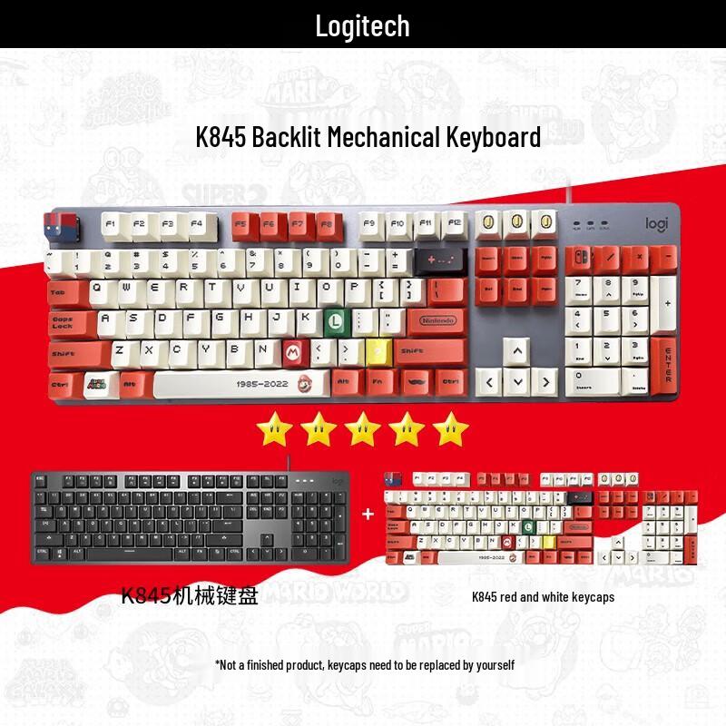 

Logitech K845 Wired Mechanical Keyboard