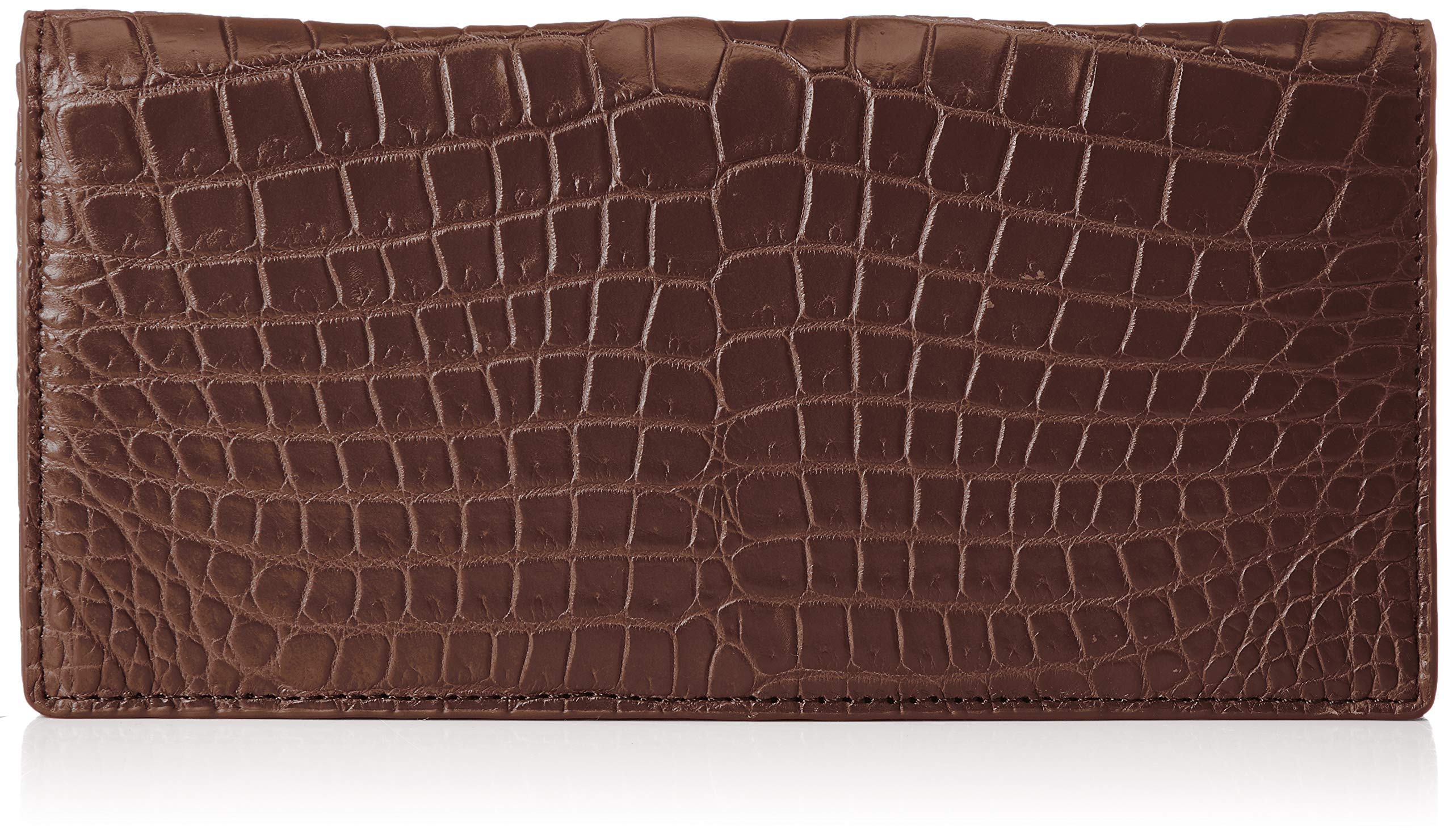 

Crocodile long wallet chocolate [El Vaccello] 0172-KSW10-CO шоколадний