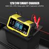12/24V 15A High Current Smart Charger for Lead-Acid & Lithium-Iron Batteries