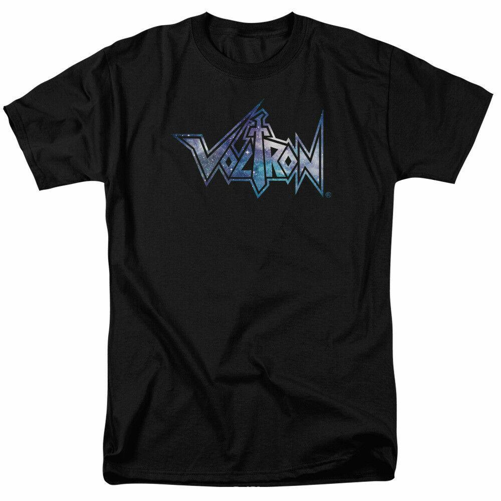 

26 Voltron Space Logo T Shirt Mens Licensed Cartoon Merchandise Black Unisex T-Shirt XXXXL