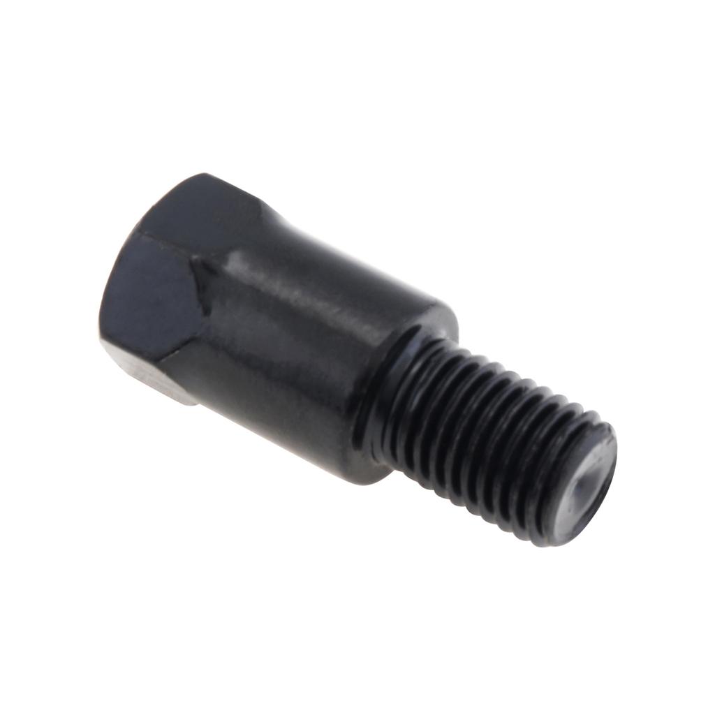 1 Stück 8mm 10mm Spiegeladapter Schwarz Silber Metall Rückspiegel Bolzen Schraube Gewinde Umwandlungsbolzen Motorradspiegel Schraube Linksgewinde Rechtsgewinde