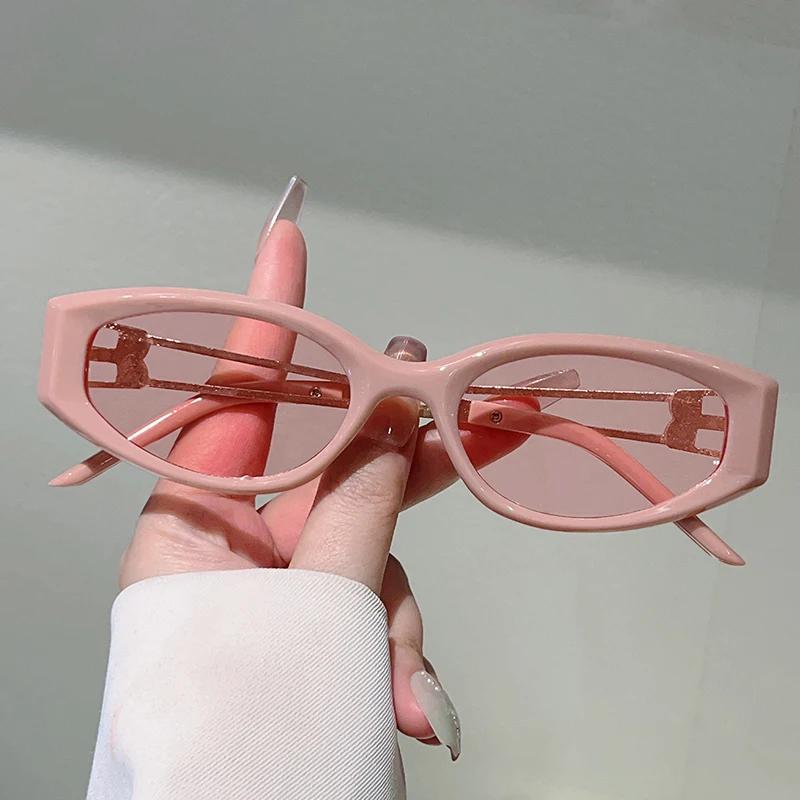 Oval Sunglasses Women  New Fashion Vintage Outdoor Decor Shades Ladies Trendy Luxury Brand Design Casual Sun Glasses