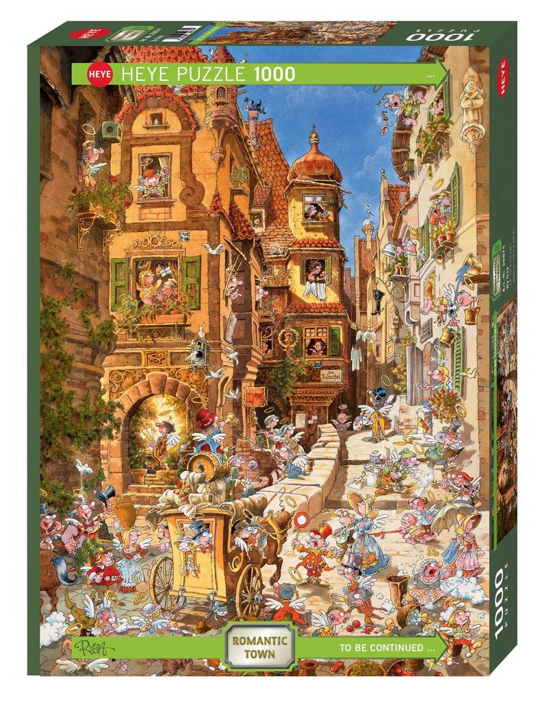 1000 Teile HEYE Puzzle 29874 Michael Ryba Romantische Stadt am Tag,