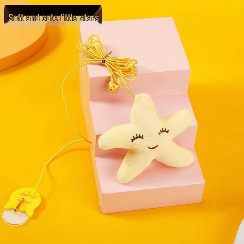 Door-Hanging Cat Toy: Feather, Bell & Mouse for Self-Entertainment & Boredom Relief